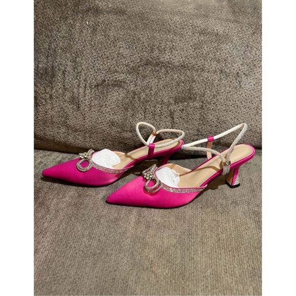 Joseywade Rhinestone Bow Heels - Picture 3 of 3